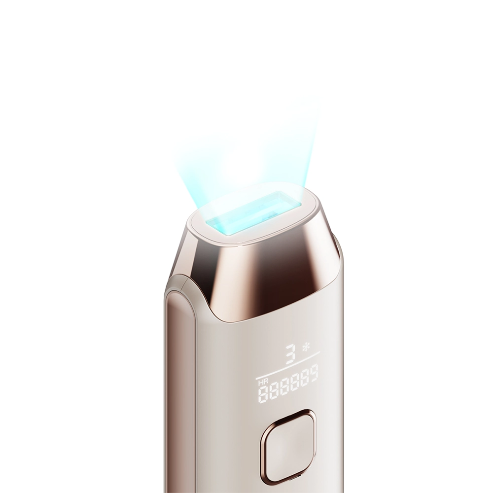 冰敷无痛脱毛仪工作原理图